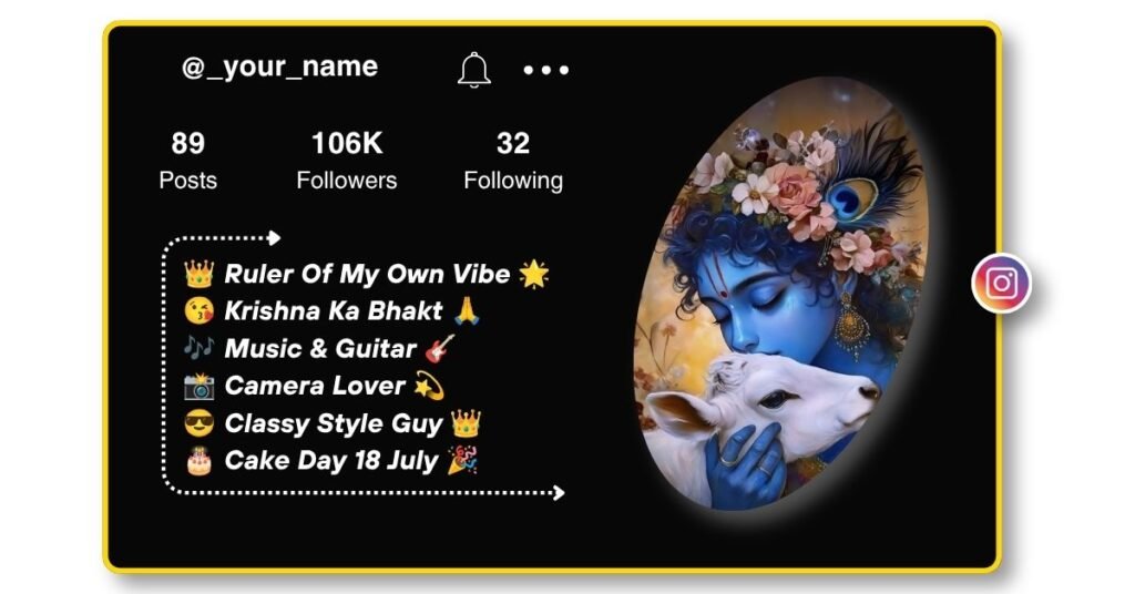 Krishna Sada Sahayate Bio for Boys